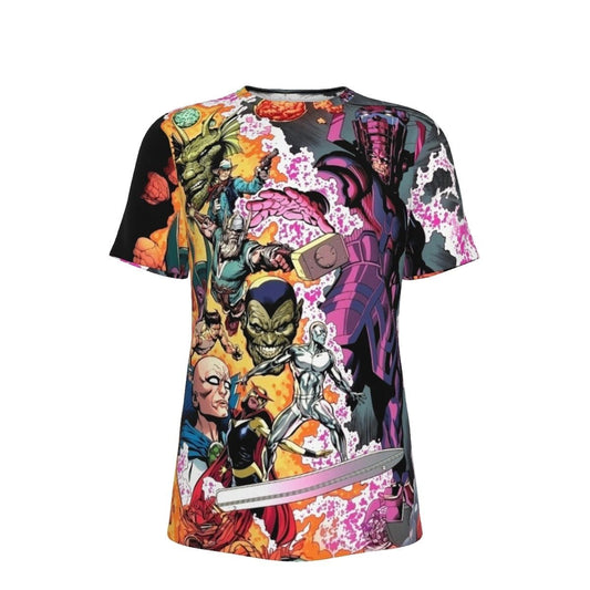 HISTORY OF THE MARVEL UNIVERSE 1 ALL OVER PRINT SHIRTS