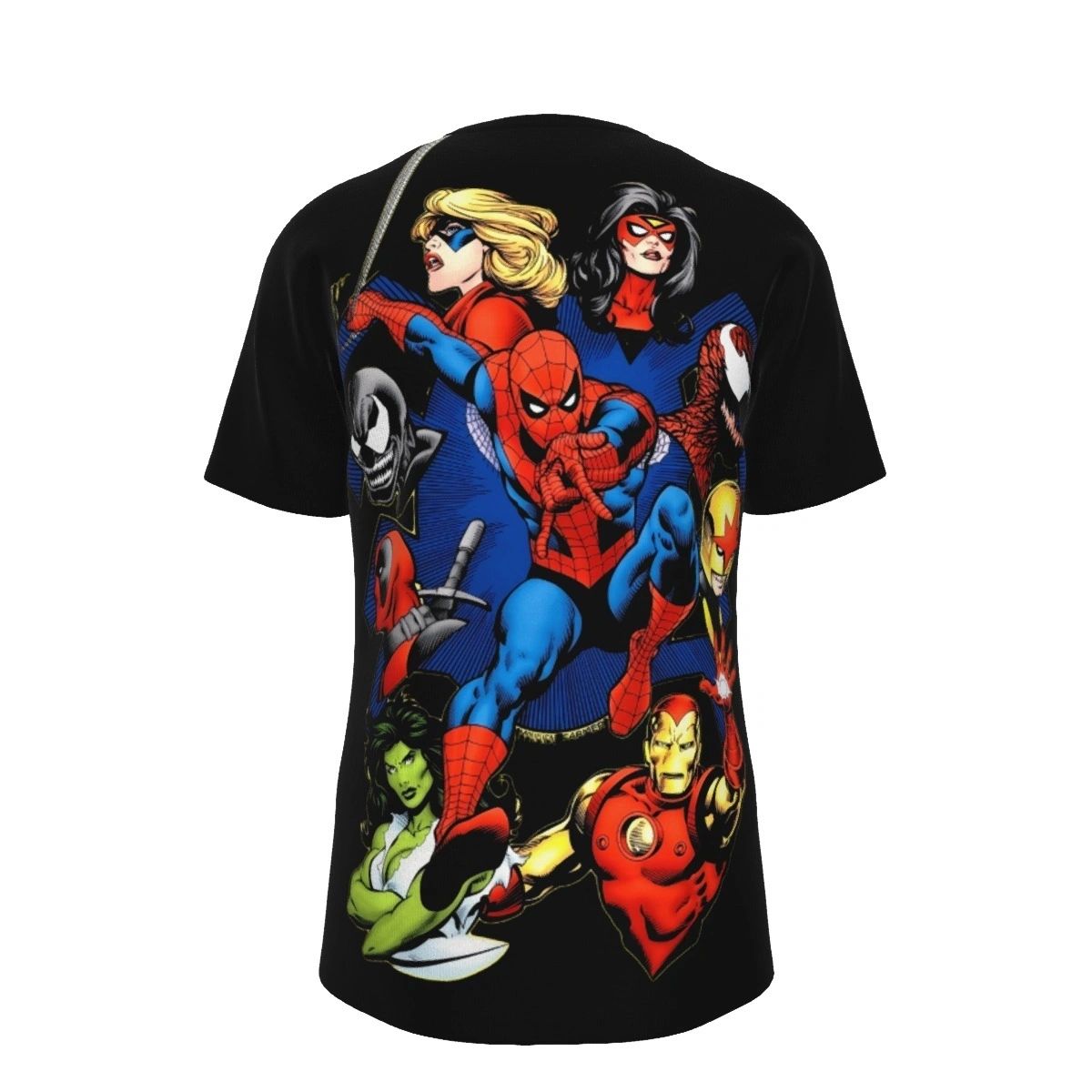 HISTORY OF THE MARVEL UNIVERSE 4 VAR ALL OVER PRINT SHIRTS