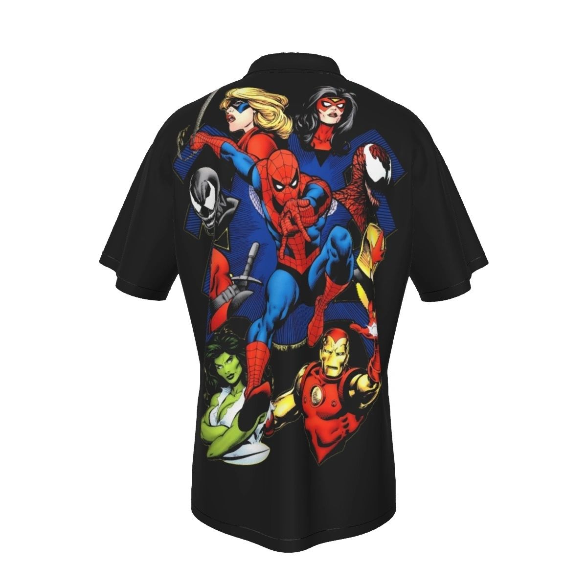 HISTORY OF THE MARVEL UNIVERSE 4 VAR ALL OVER PRINT SHIRTS