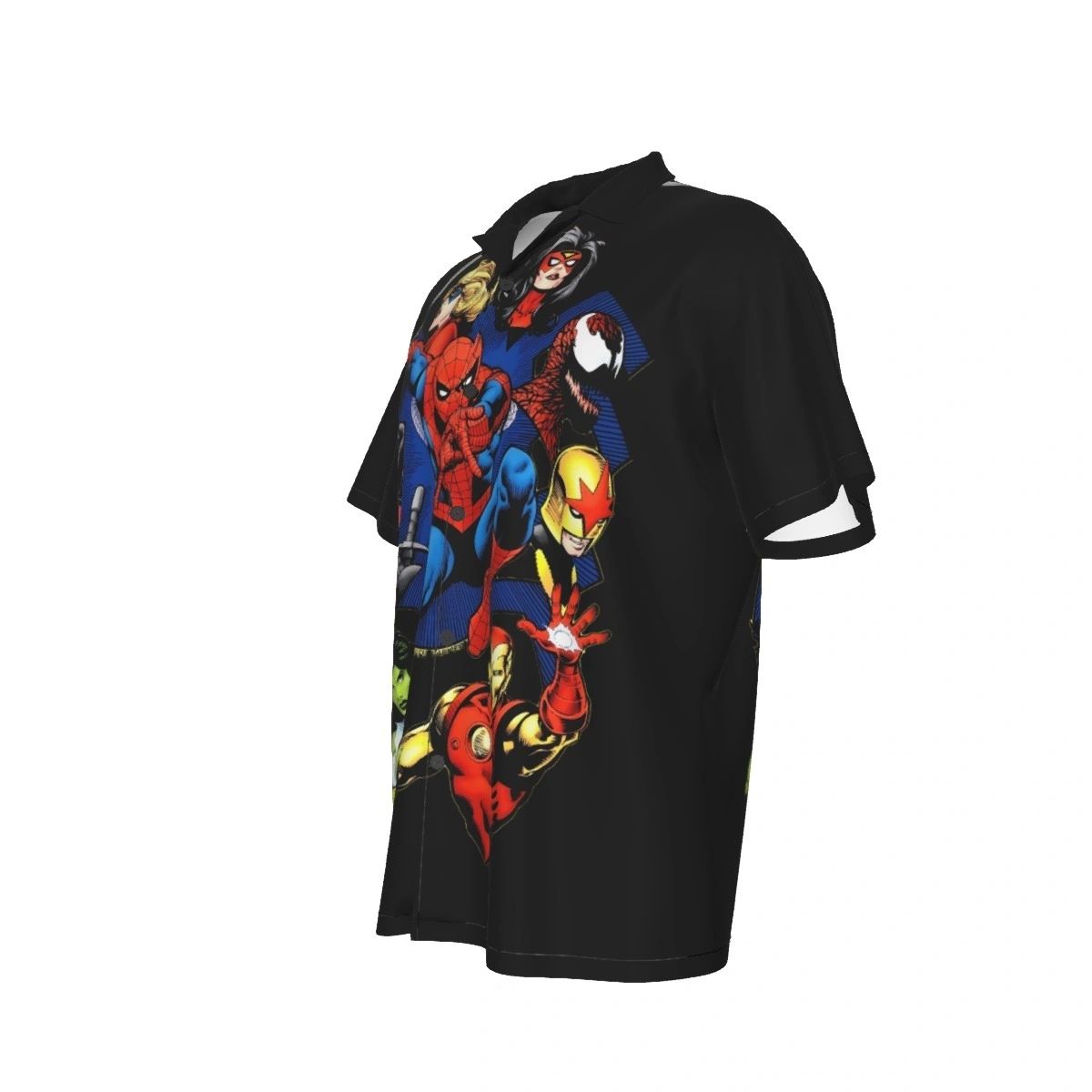 HISTORY OF THE MARVEL UNIVERSE 4 VAR ALL OVER PRINT SHIRTS