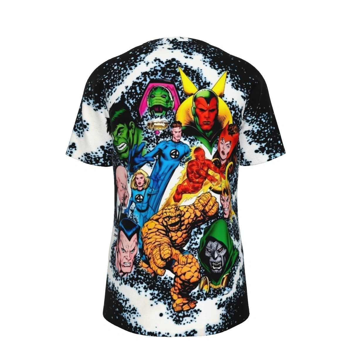HISTORY OF THE MARVEL UNIVERSE 3 VAR ALL OVER PRINT SHIRTS