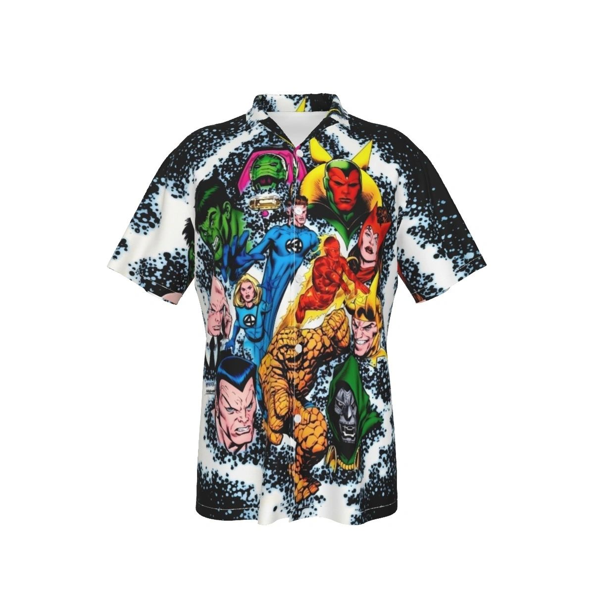 HISTORY OF THE MARVEL UNIVERSE 3 VAR ALL OVER PRINT SHIRTS