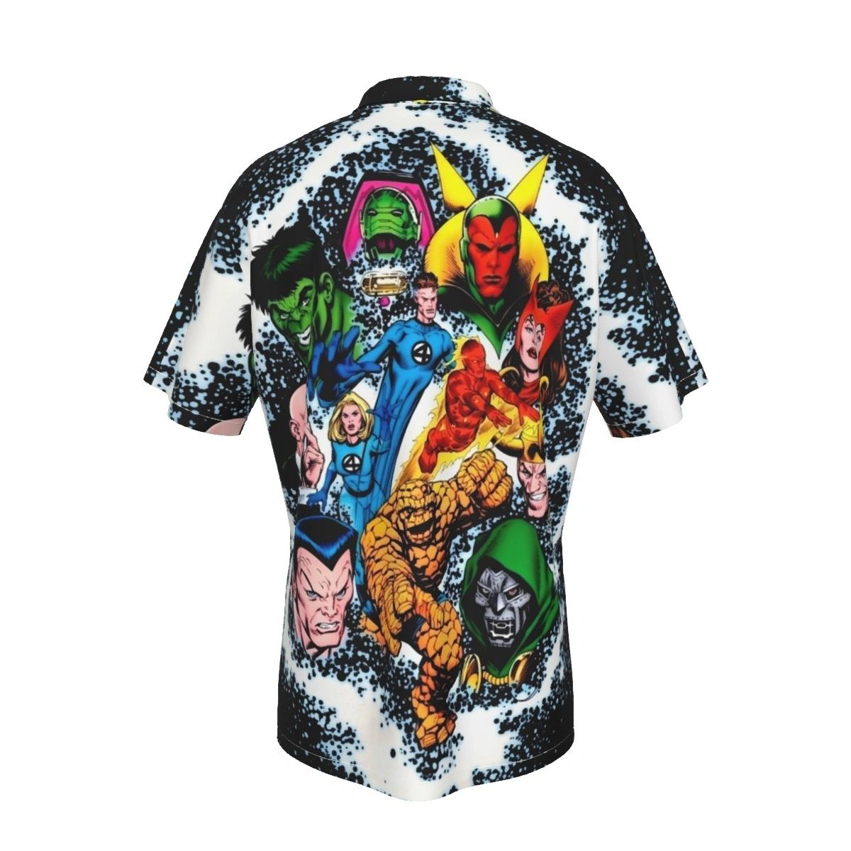 HISTORY OF THE MARVEL UNIVERSE 3 VAR ALL OVER PRINT SHIRTS