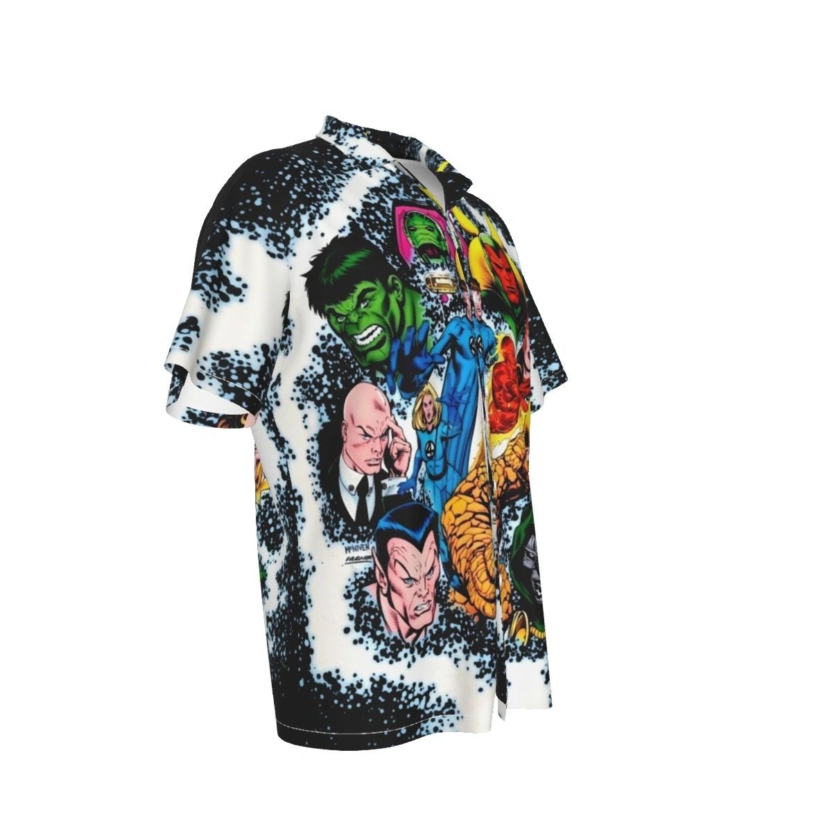 HISTORY OF THE MARVEL UNIVERSE 3 VAR ALL OVER PRINT SHIRTS