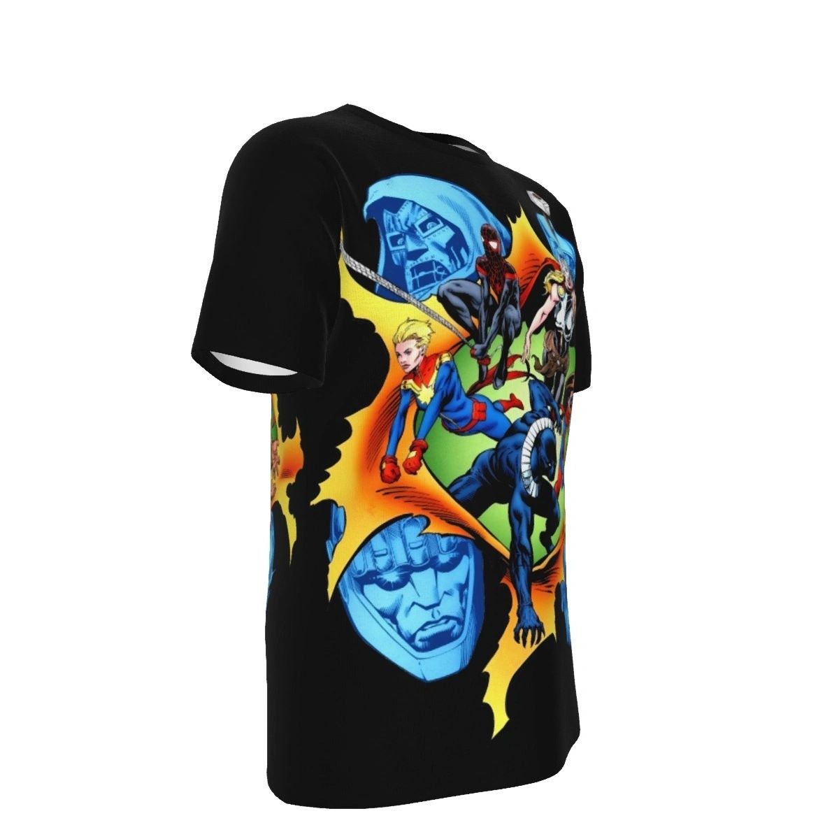 HISTORY OF THE MARVEL UNIVERSE 6 VAR ALL OVER PRINT SHIRTS
