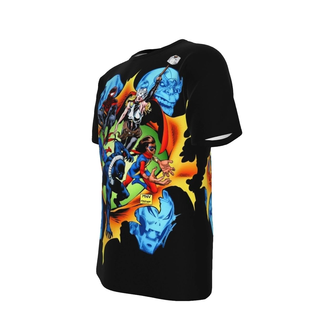HISTORY OF THE MARVEL UNIVERSE 6 VAR ALL OVER PRINT SHIRTS