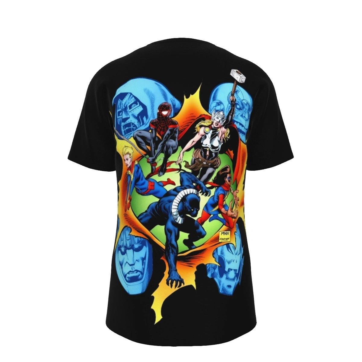 HISTORY OF THE MARVEL UNIVERSE 6 VAR ALL OVER PRINT SHIRTS