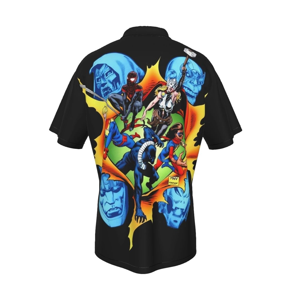 HISTORY OF THE MARVEL UNIVERSE 6 VAR ALL OVER PRINT SHIRTS
