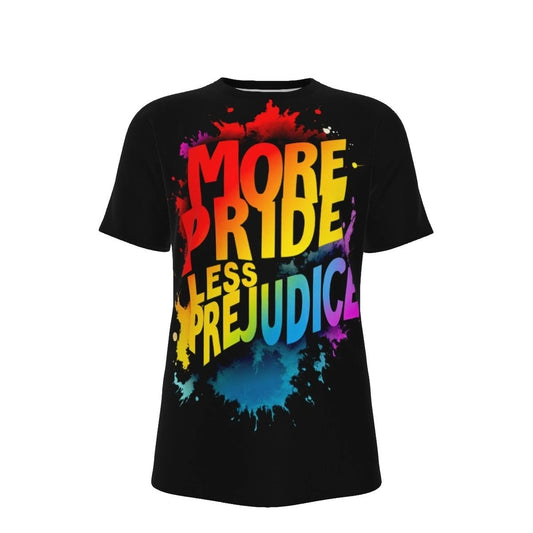 MORE PRIDE, LESS PREJUDICE ALL OVER PRINT SHIRTS