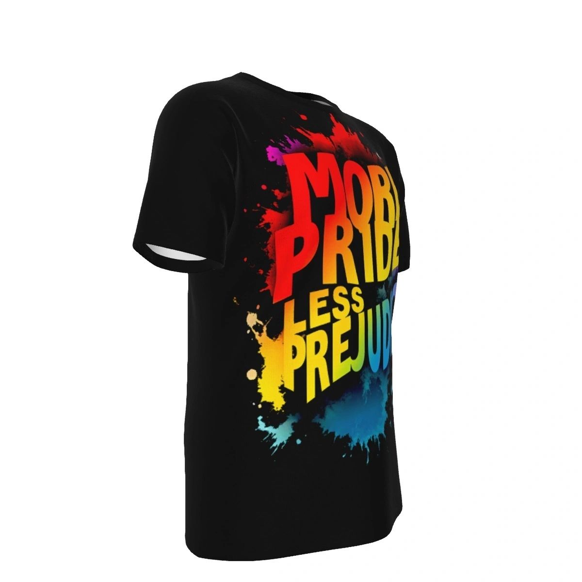 MORE PRIDE, LESS PREJUDICE ALL OVER PRINT SHIRTS