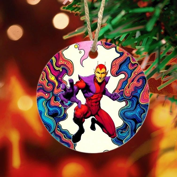 REEP DAGGLE READY CHRISTMAS TREE ORNAMENT - CHAMELEON BOY