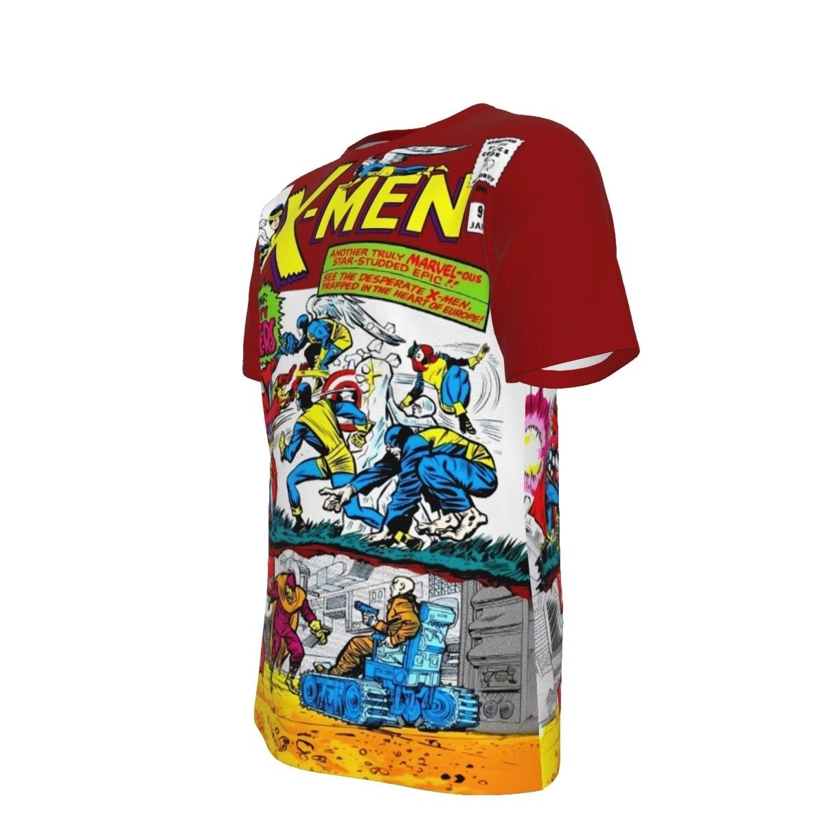 XMEN 9 ALL OVER PRINT SHIRTS - AVENGERS