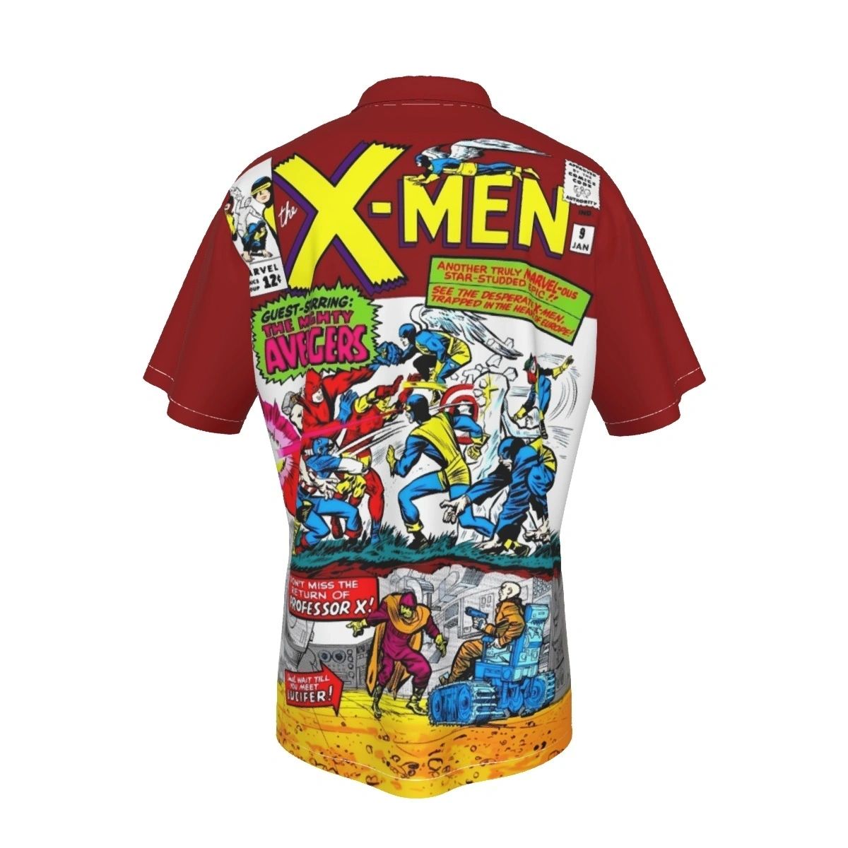 XMEN 9 ALL OVER PRINT SHIRTS - AVENGERS