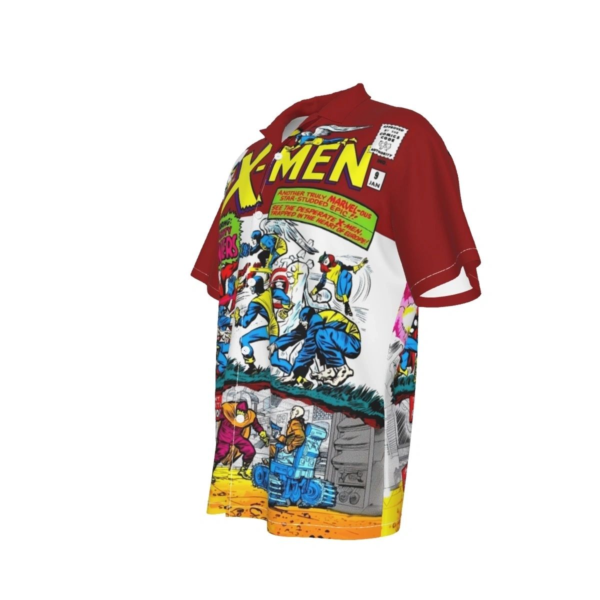 XMEN 9 ALL OVER PRINT SHIRTS - AVENGERS