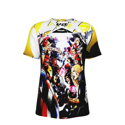 AVENGERS VS XMEN ROUND 1 ALL OVER PRINT SHIRTS
