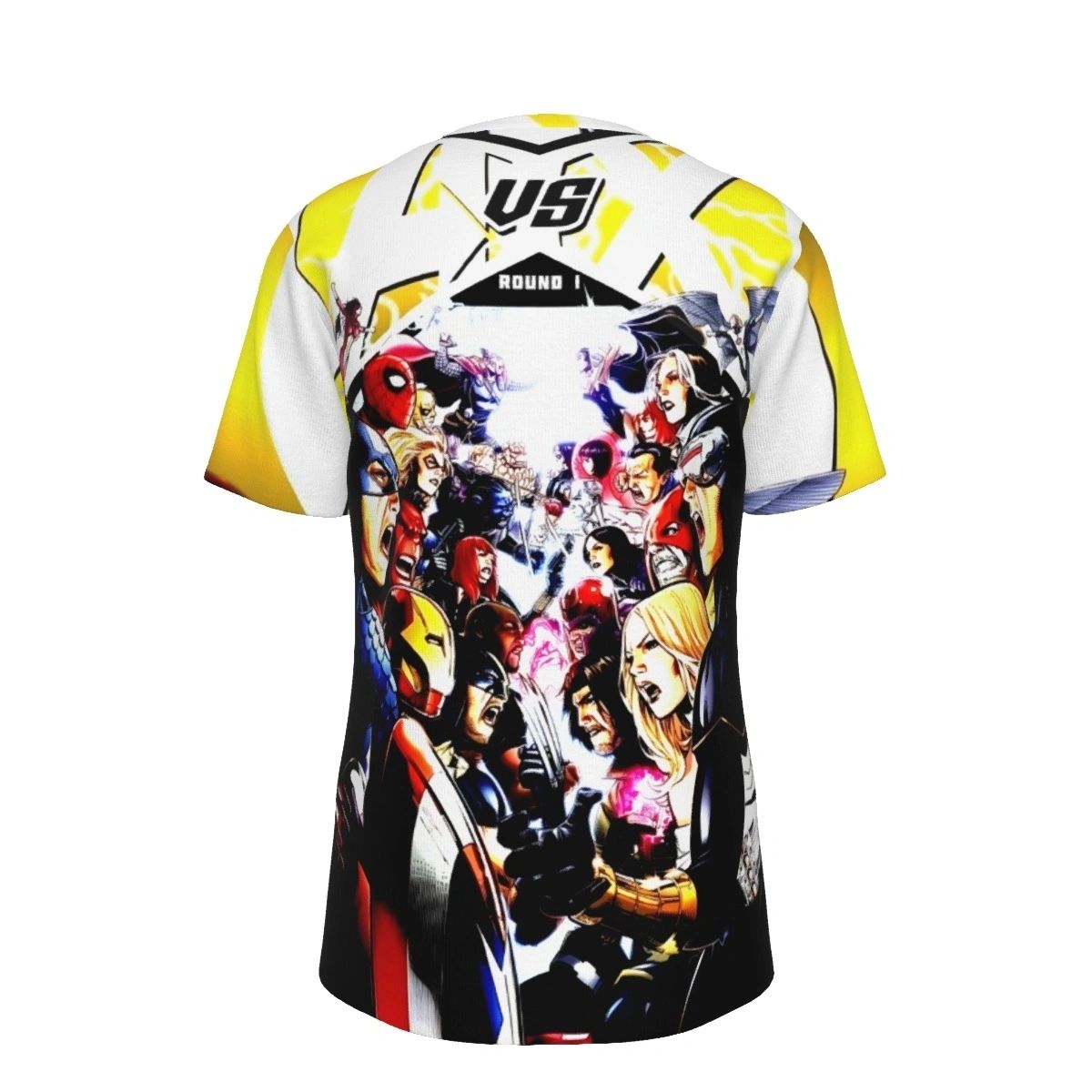 AVENGERS VS XMEN ROUND 1 ALL OVER PRINT SHIRTS