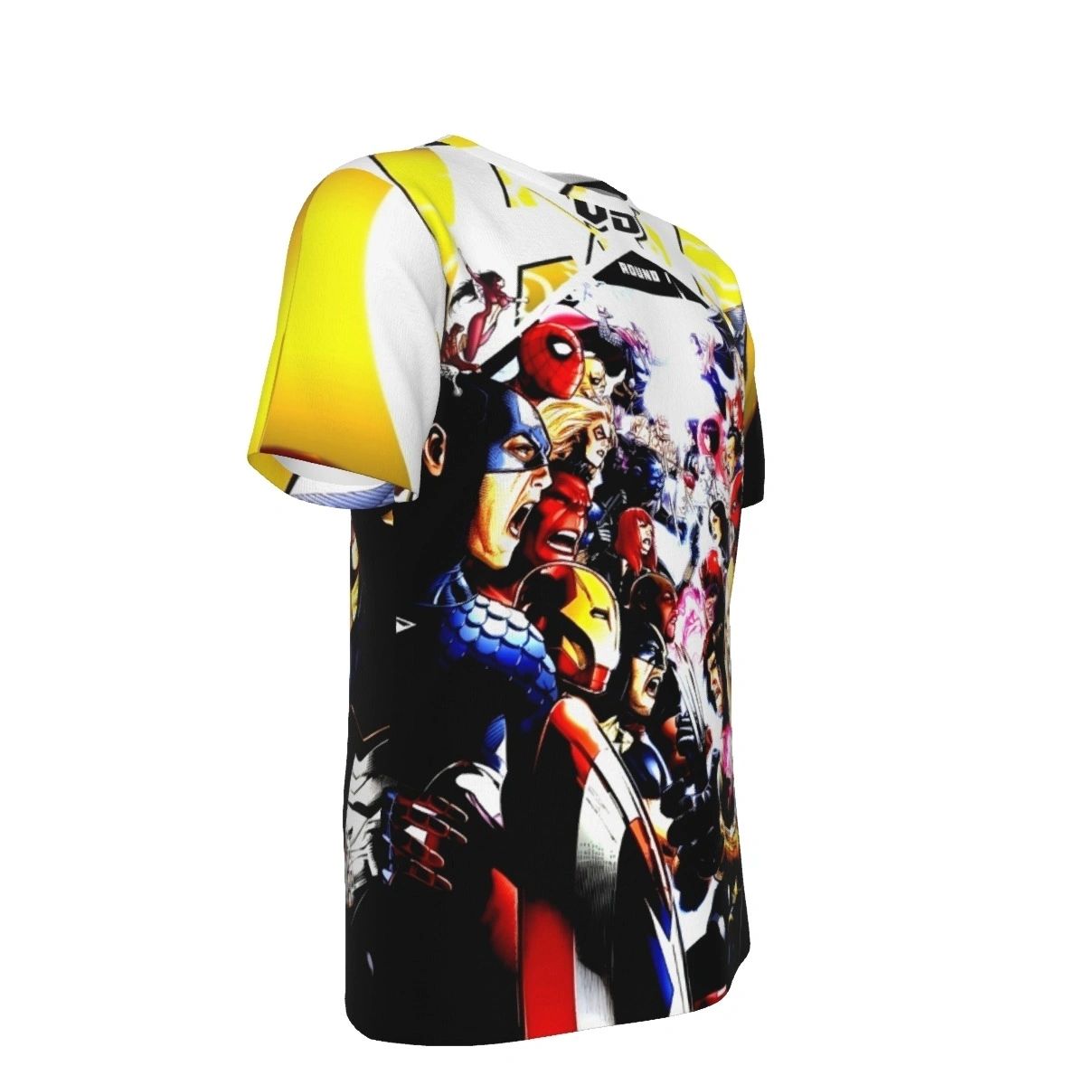 AVENGERS VS XMEN ROUND 1 ALL OVER PRINT SHIRTS