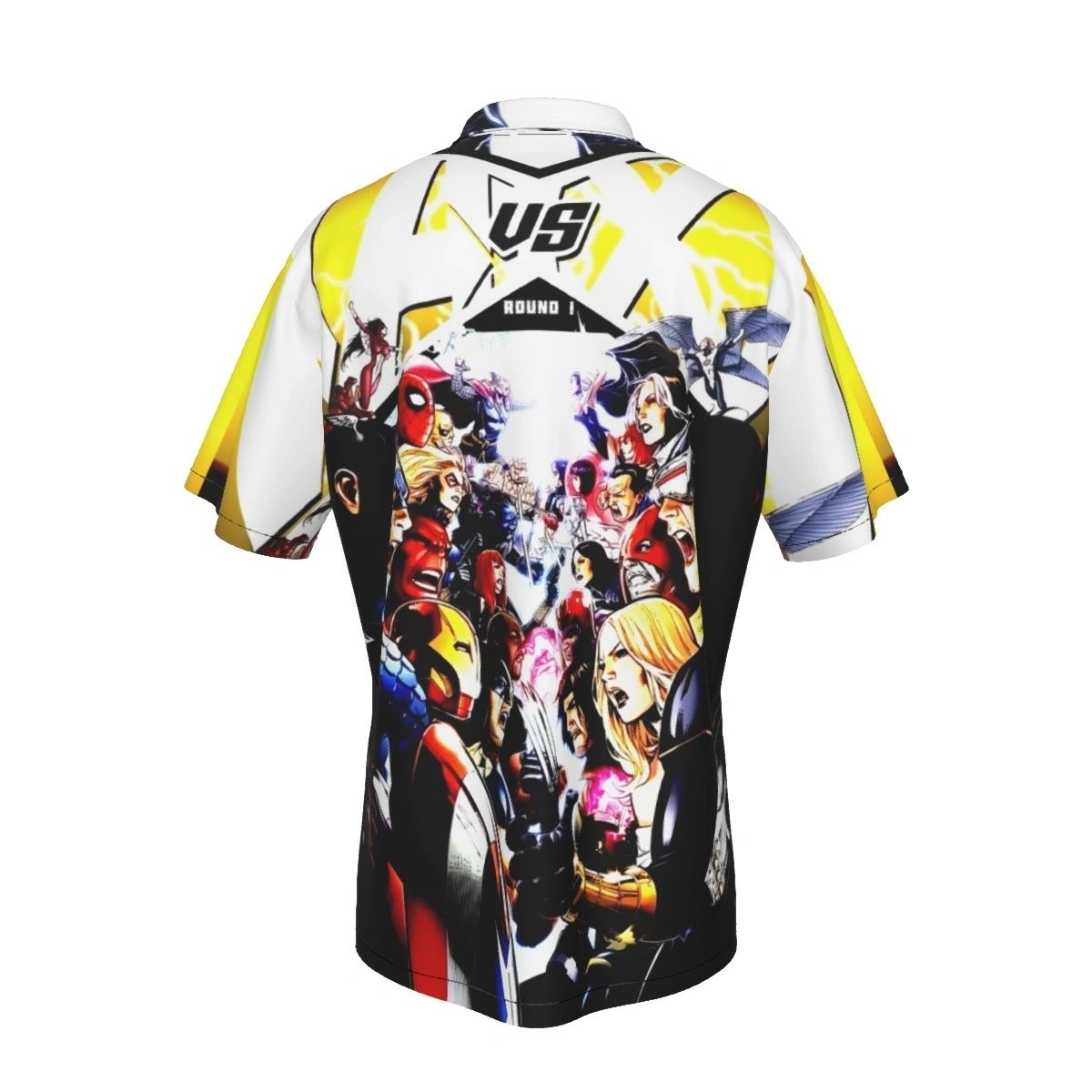 AVENGERS VS XMEN ROUND 1 ALL OVER PRINT SHIRTS
