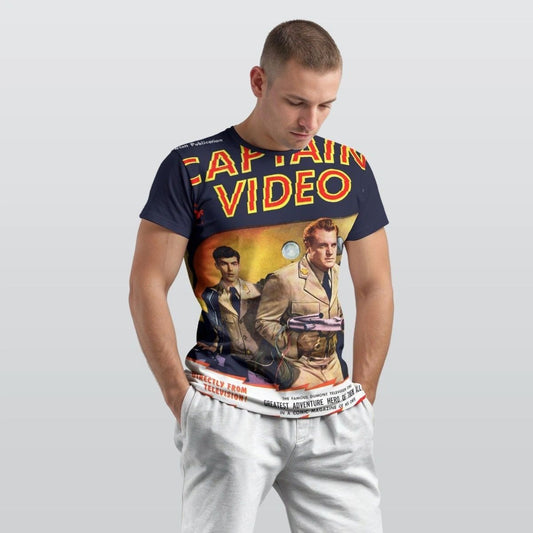 CAPTAIN VIDEO 1 ALL OVER PRINT SHIRT