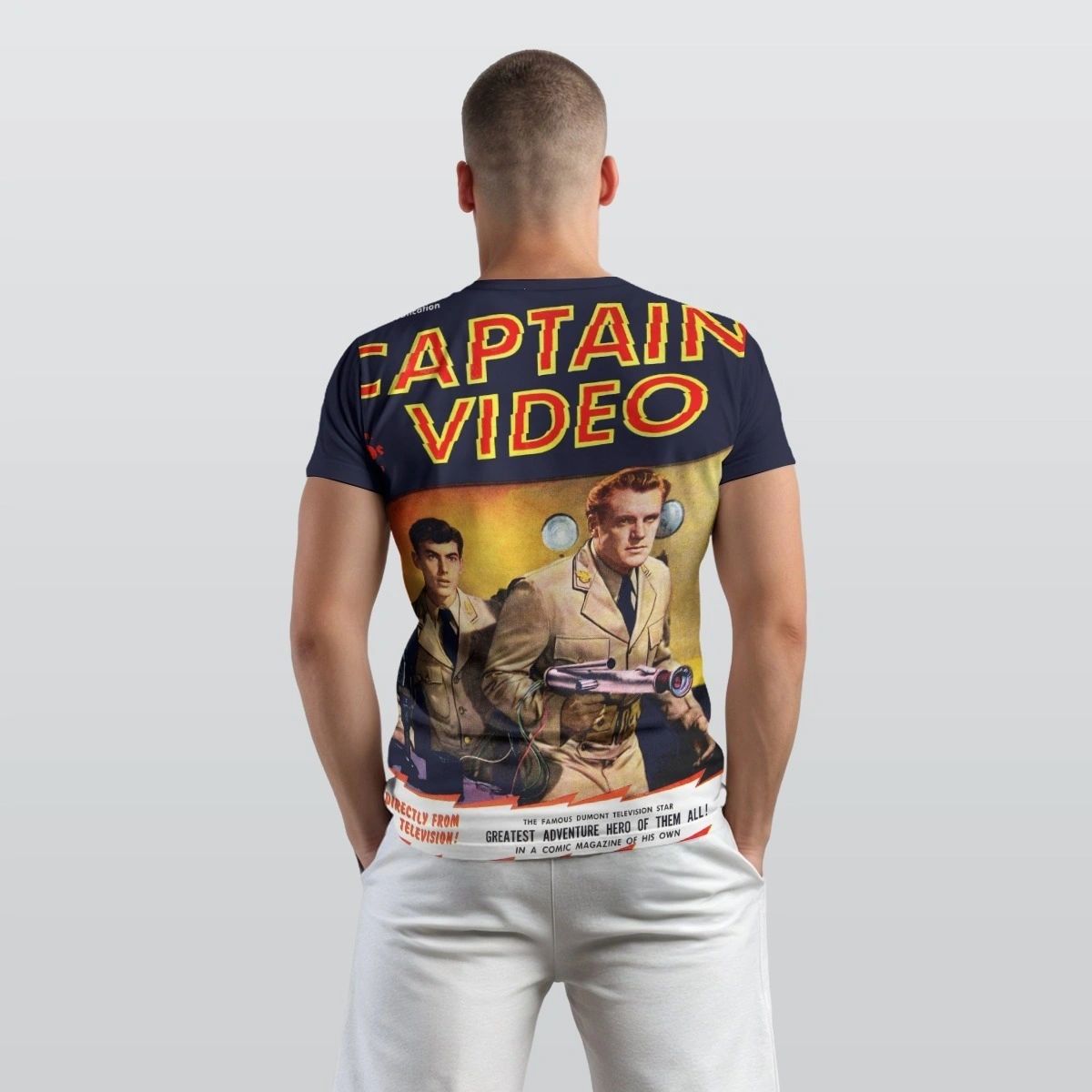 CAPTAIN VIDEO 1 ALL OVER PRINT SHIRT