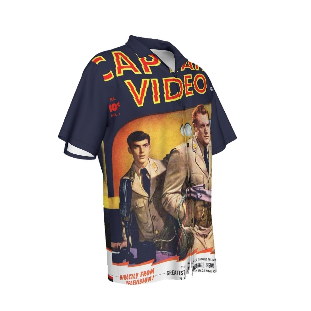 CAPTAIN VIDEO 1 ALL OVER PRINT SHIRT
