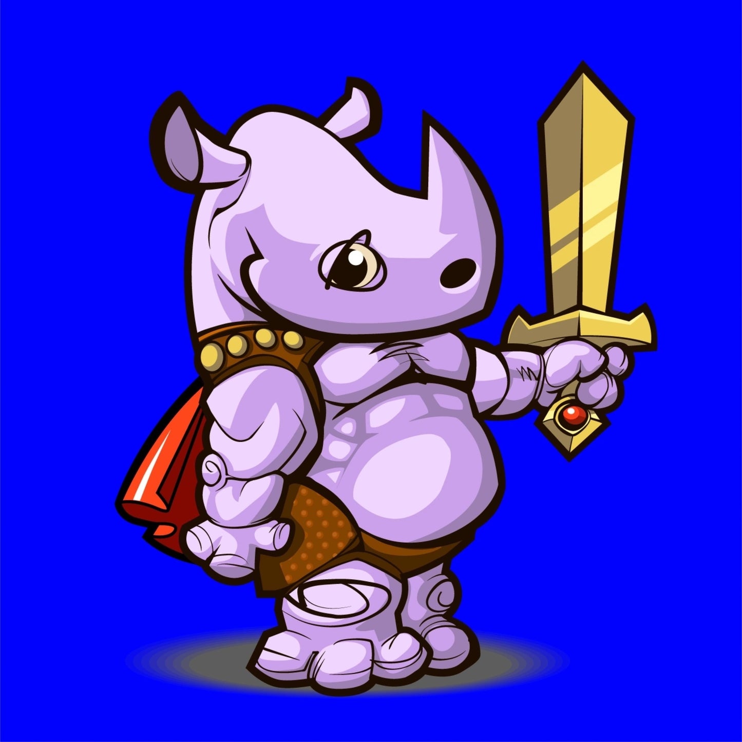 Prince the Purple Rhinosaur