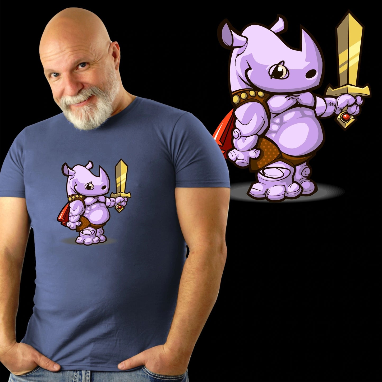 Prince the Purple Rhinosaur