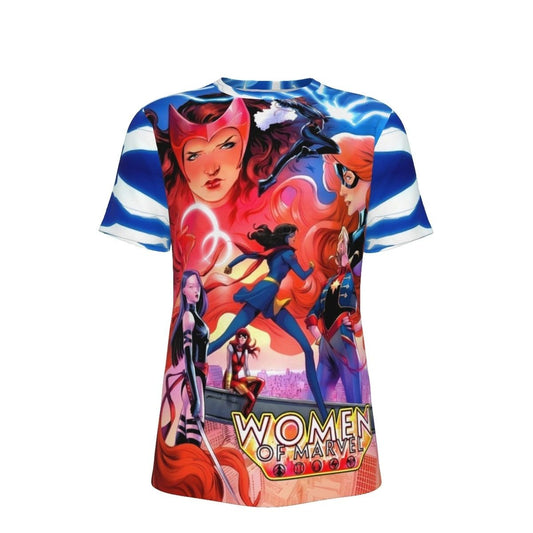 WOMEN OF MARVEL 5 V2 All-Over Print Shirt
