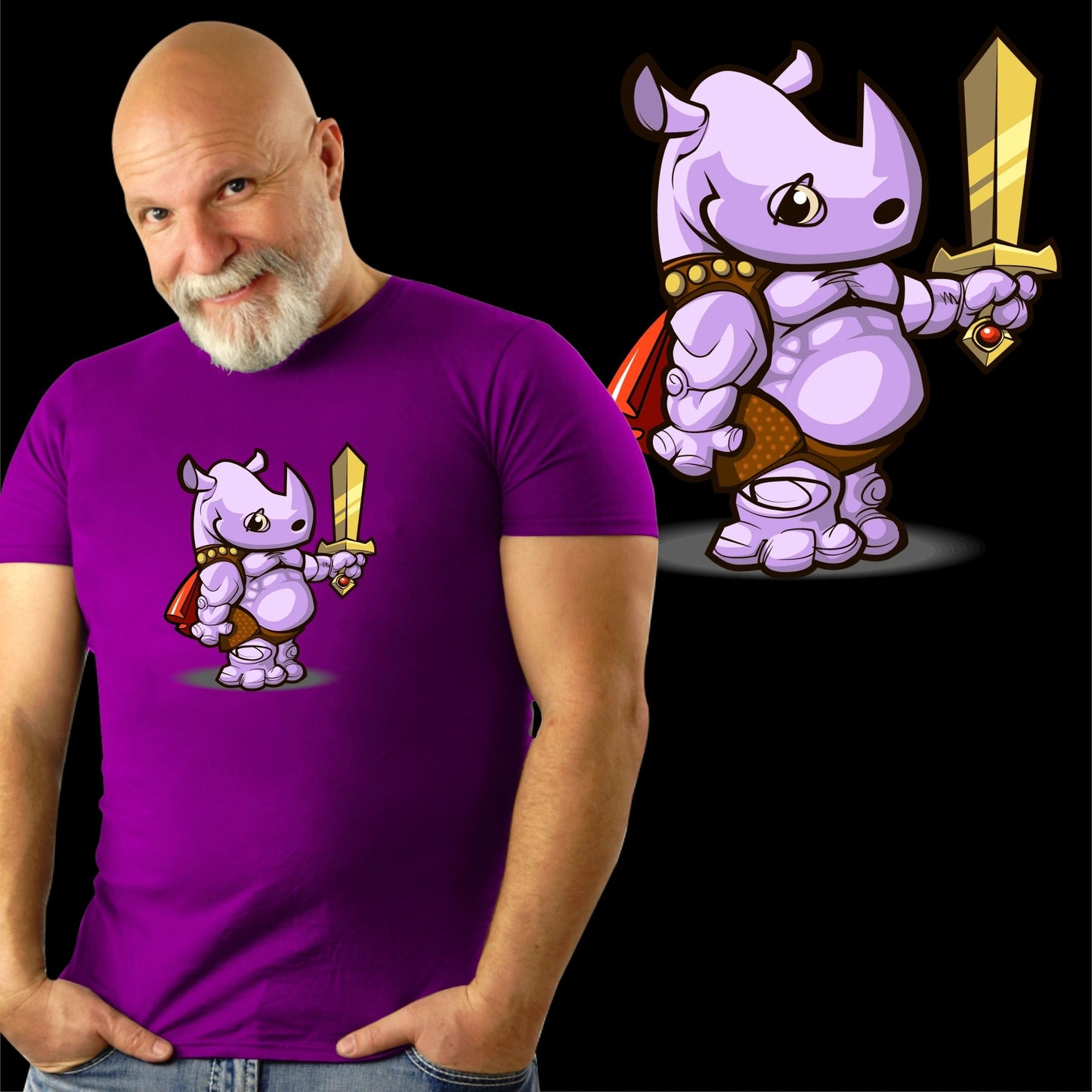 Prince the Purple Rhinosaur