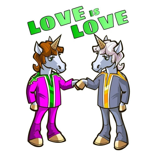 LOVE IS LOVE Unicorns