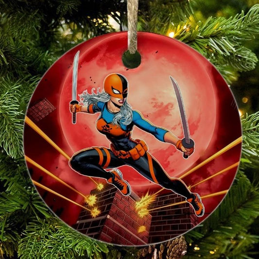 RAVAGER READY CHRISTMAS TREE ORNAMENT - TEEN TITANS READY SERIES