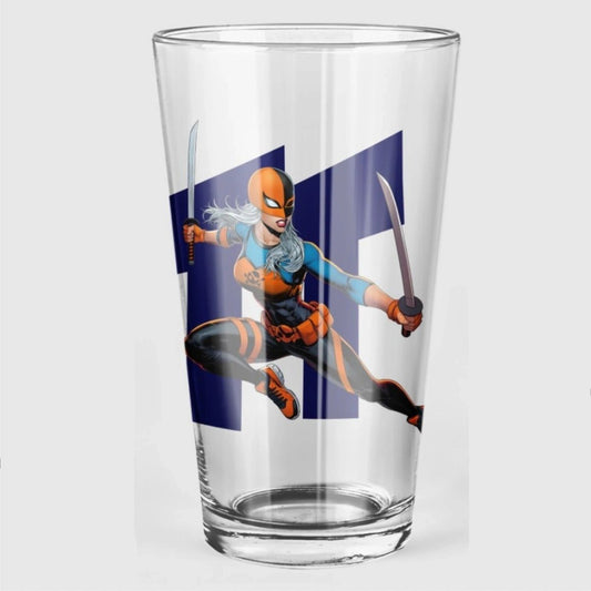 RAVAGER READY Pint Glass (with Free Shipping) -TEEN TITANS READY SERIES