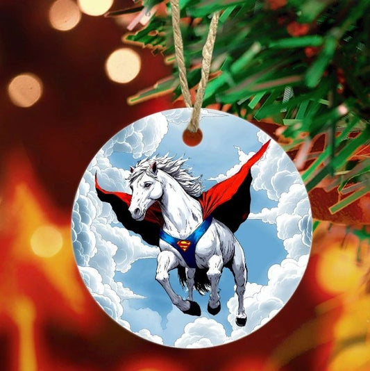 COMET READY CHRISTMAS TREE ORNAMENT - SUPERPETS SERIES