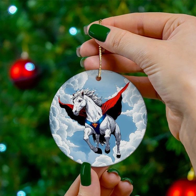 COMET READY CHRISTMAS TREE ORNAMENT - SUPERPETS SERIES