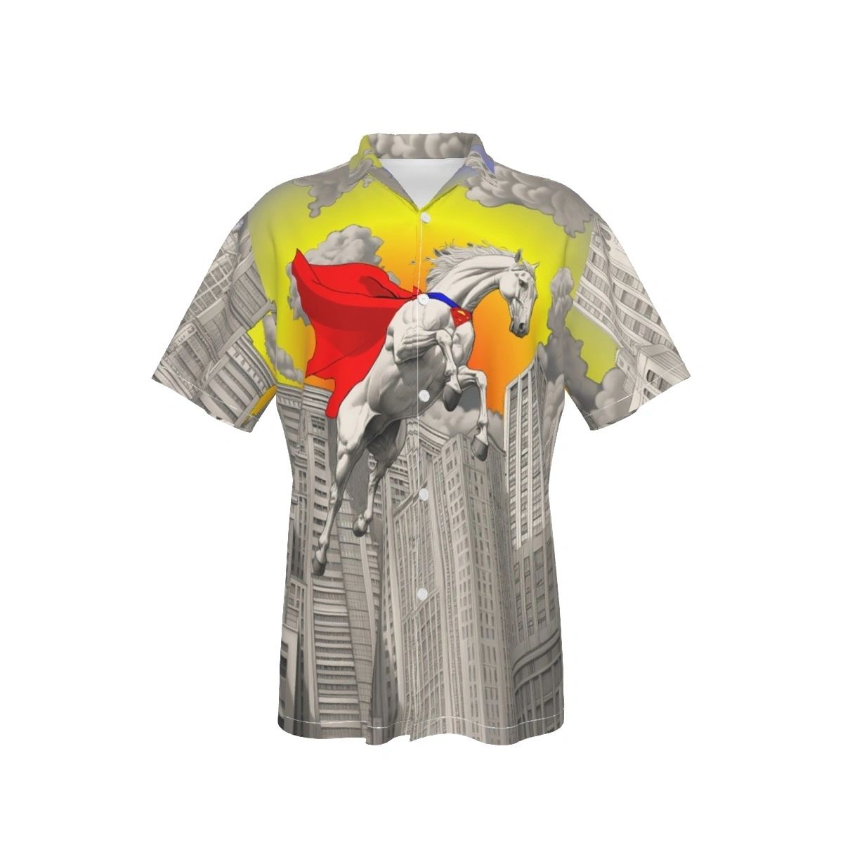 COMET FLIGHT All-Over Print Shirt - COMET THE SUPER HORSE REFRESH