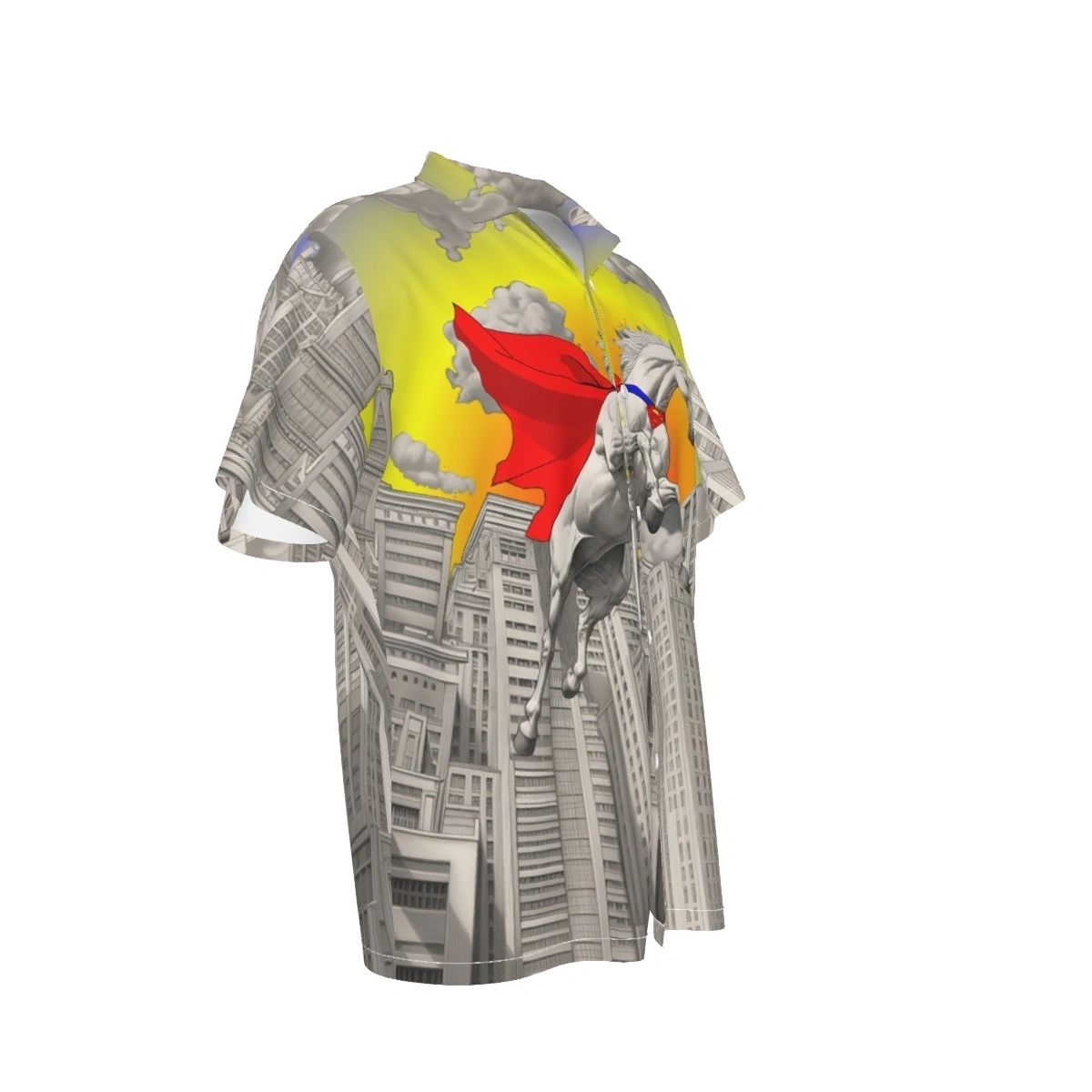 COMET FLIGHT All-Over Print Shirt - COMET THE SUPER HORSE REFRESH