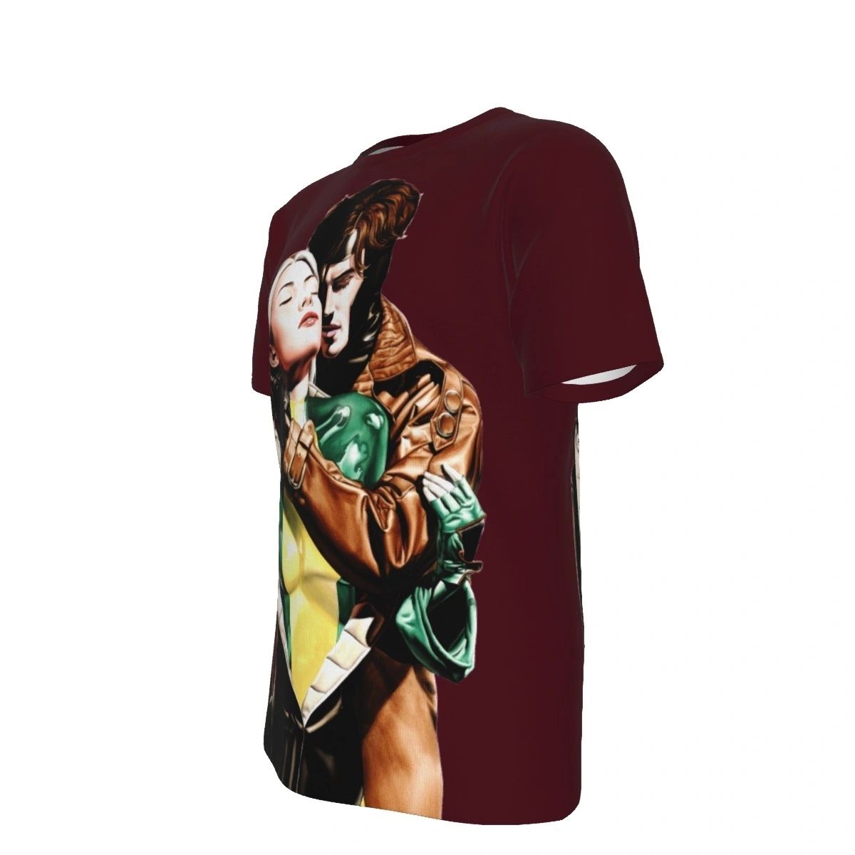 ROGUE AND GAMBIT ALL OVER PRINT SHIRT AND TANK