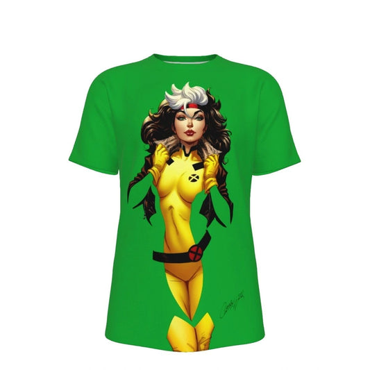 XMEN 1 NEGATIVE SPACE ROGUE ALL OVER PRINT SHIRT AND TANK