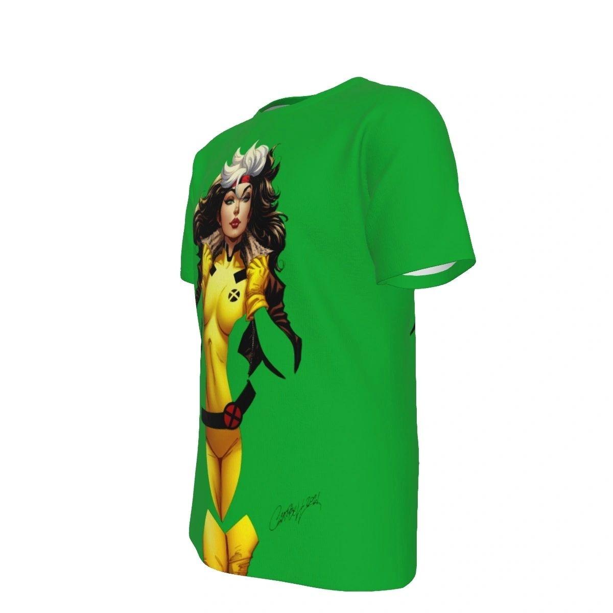 XMEN 1 NEGATIVE SPACE ROGUE ALL OVER PRINT SHIRT AND TANK