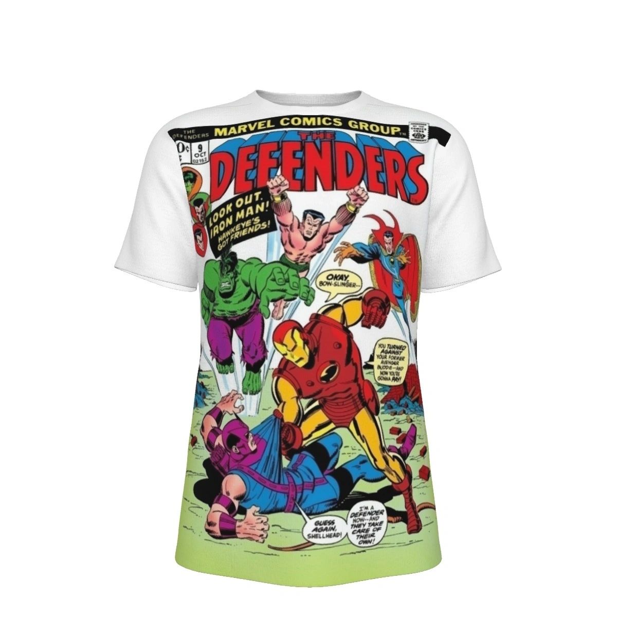 DEFENDERS 9 ALL OVER PRINT SHIRT AND TANK