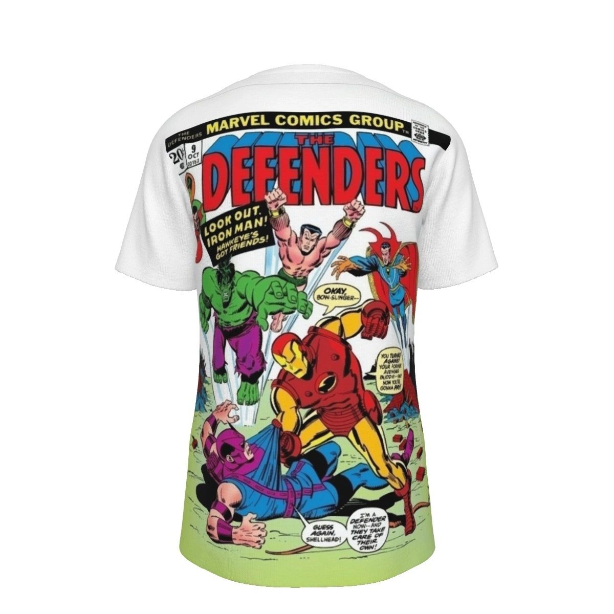 DEFENDERS 9 ALL OVER PRINT SHIRT AND TANK