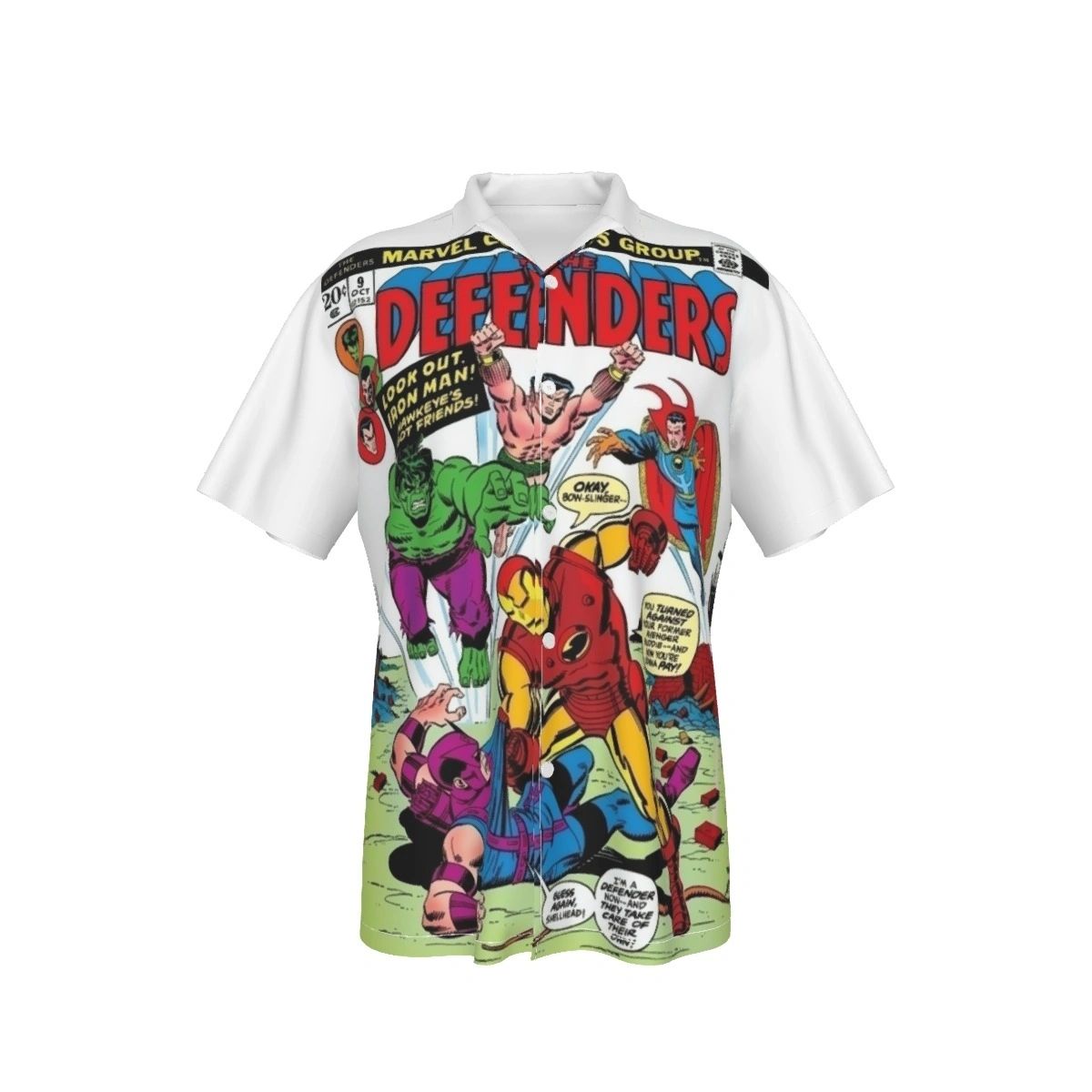 DEFENDERS 9 ALL OVER PRINT SHIRT AND TANK