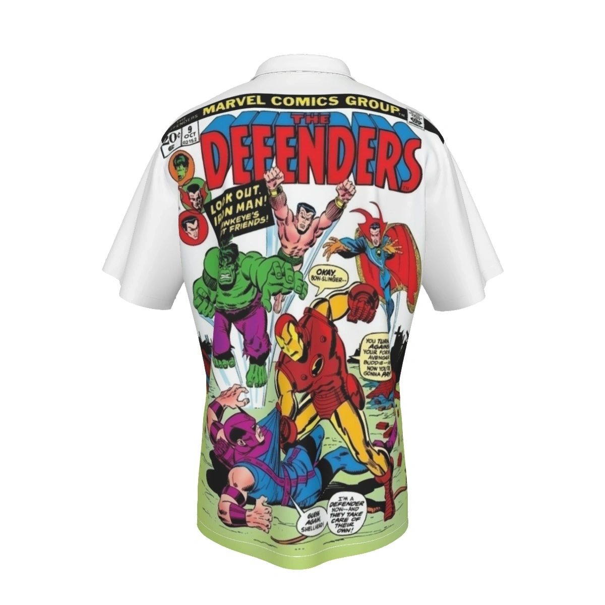DEFENDERS 9 ALL OVER PRINT SHIRT AND TANK