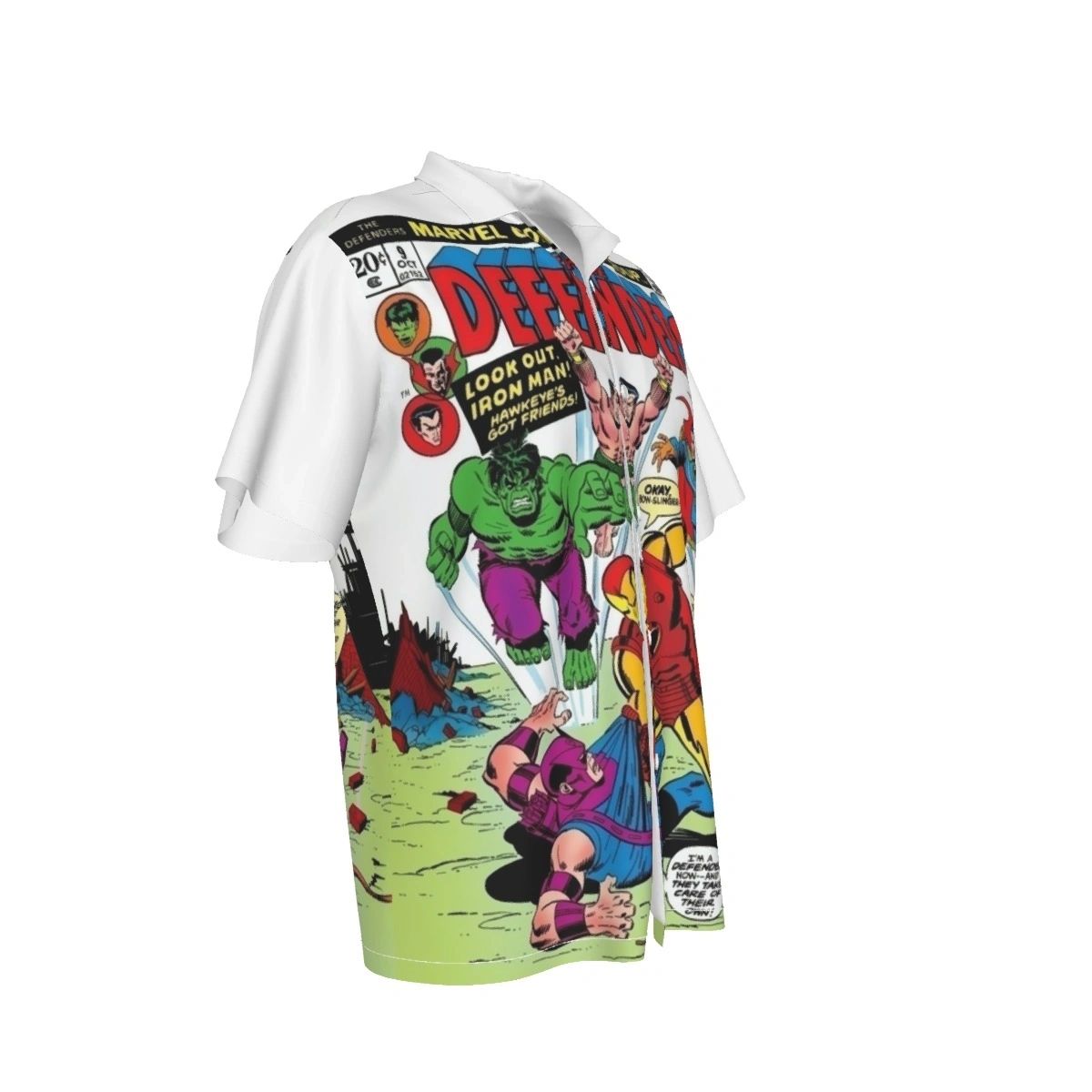 DEFENDERS 9 ALL OVER PRINT SHIRT AND TANK