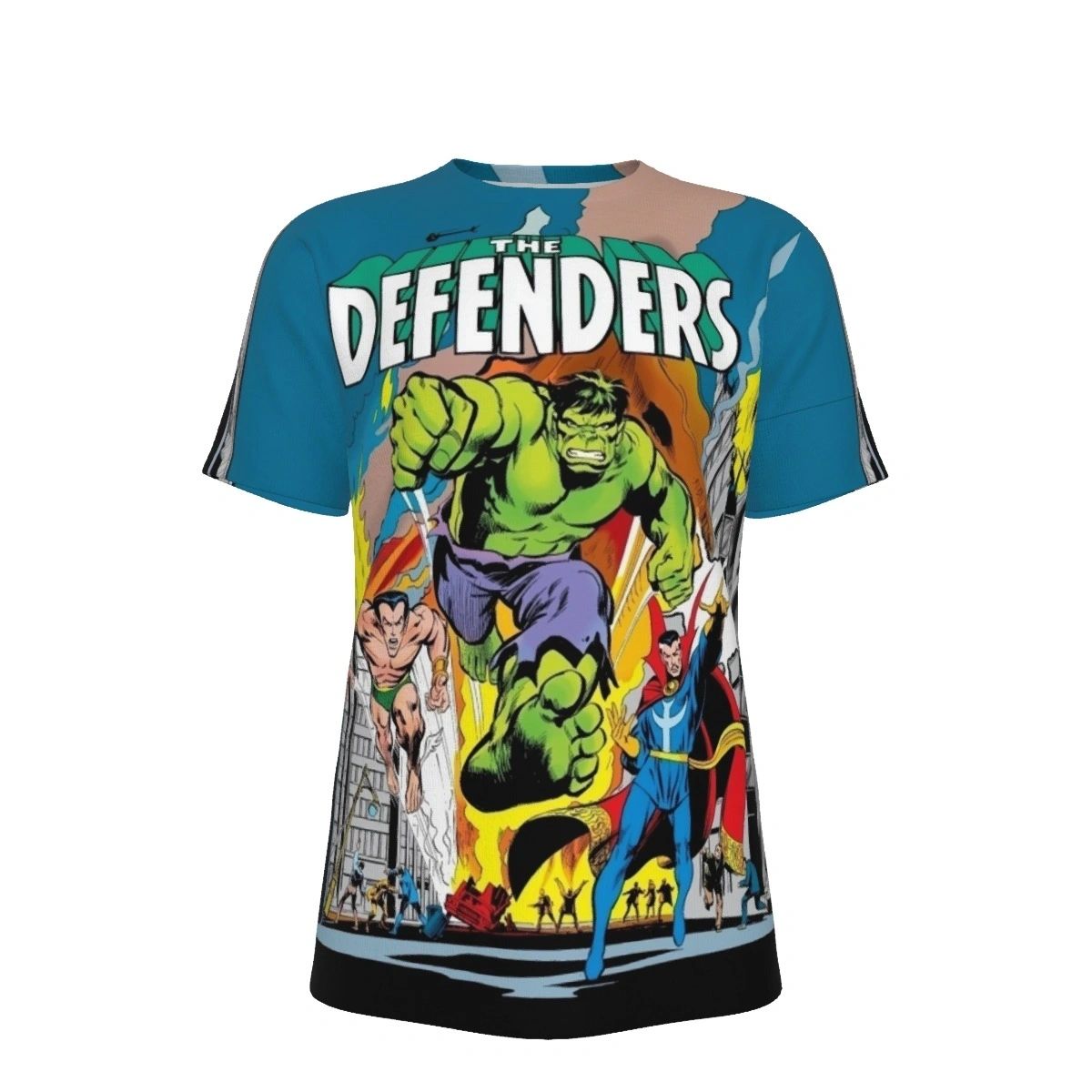 DEFENDERS TPB ALL OVER PRINT SHIRT AND TANK