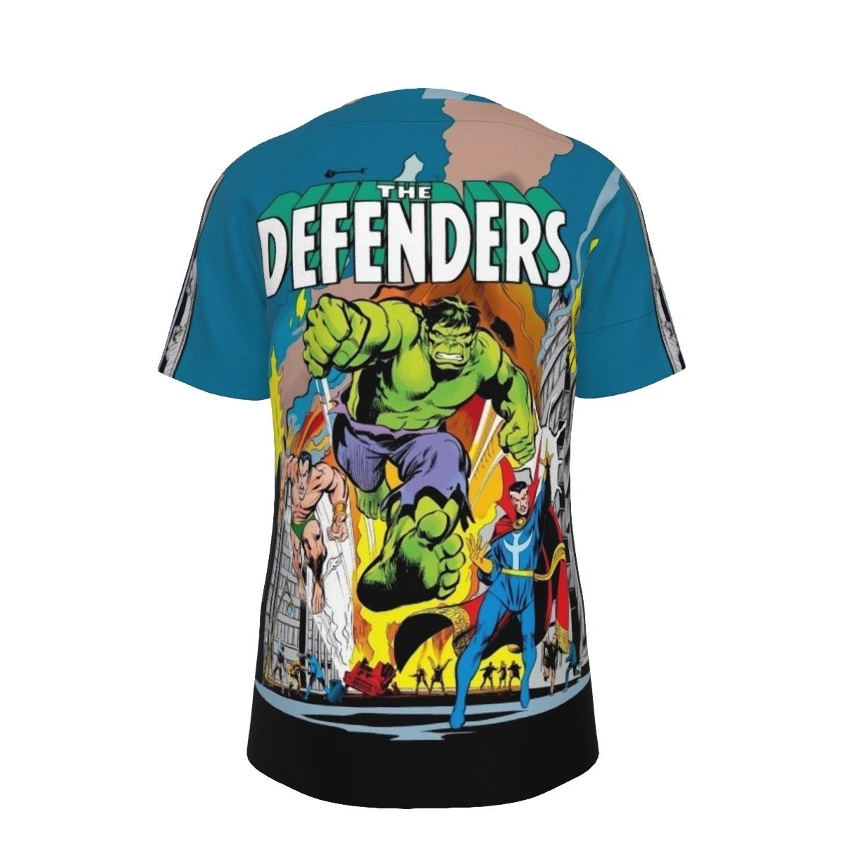 DEFENDERS TPB ALL OVER PRINT SHIRT AND TANK