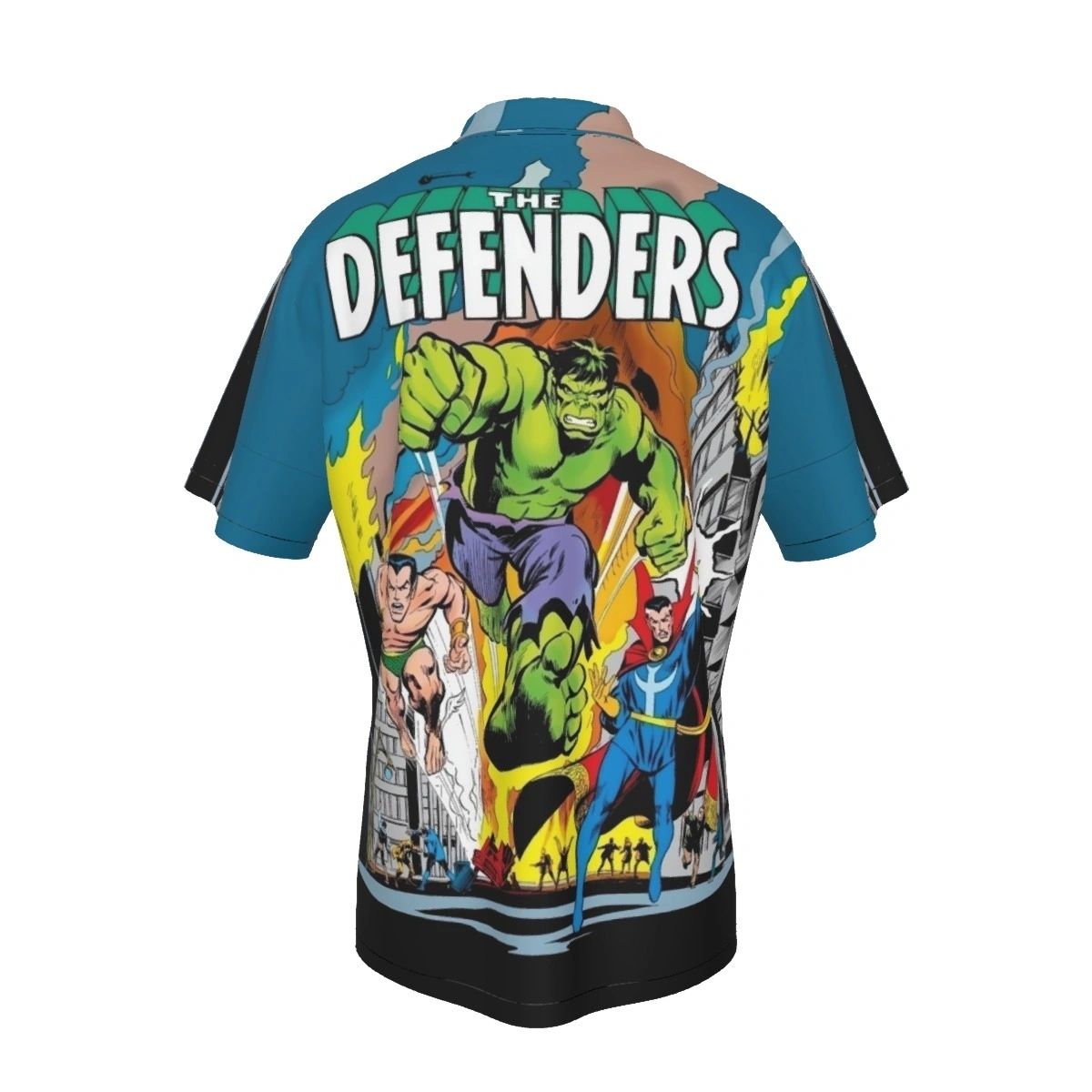 DEFENDERS TPB ALL OVER PRINT SHIRT AND TANK