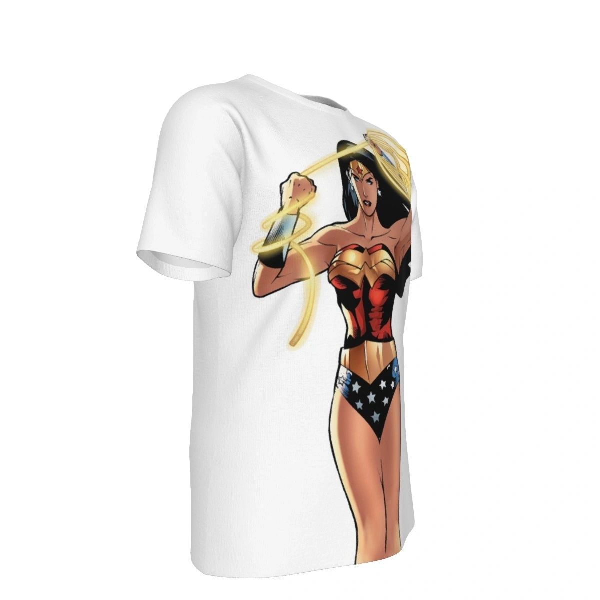 JLAZ WONDER WOMAN PIN UP ALL OVER PRINT SHIRT AND TANK