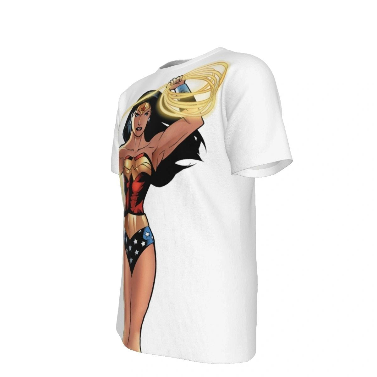 JLAZ WONDER WOMAN PIN UP ALL OVER PRINT SHIRT AND TANK