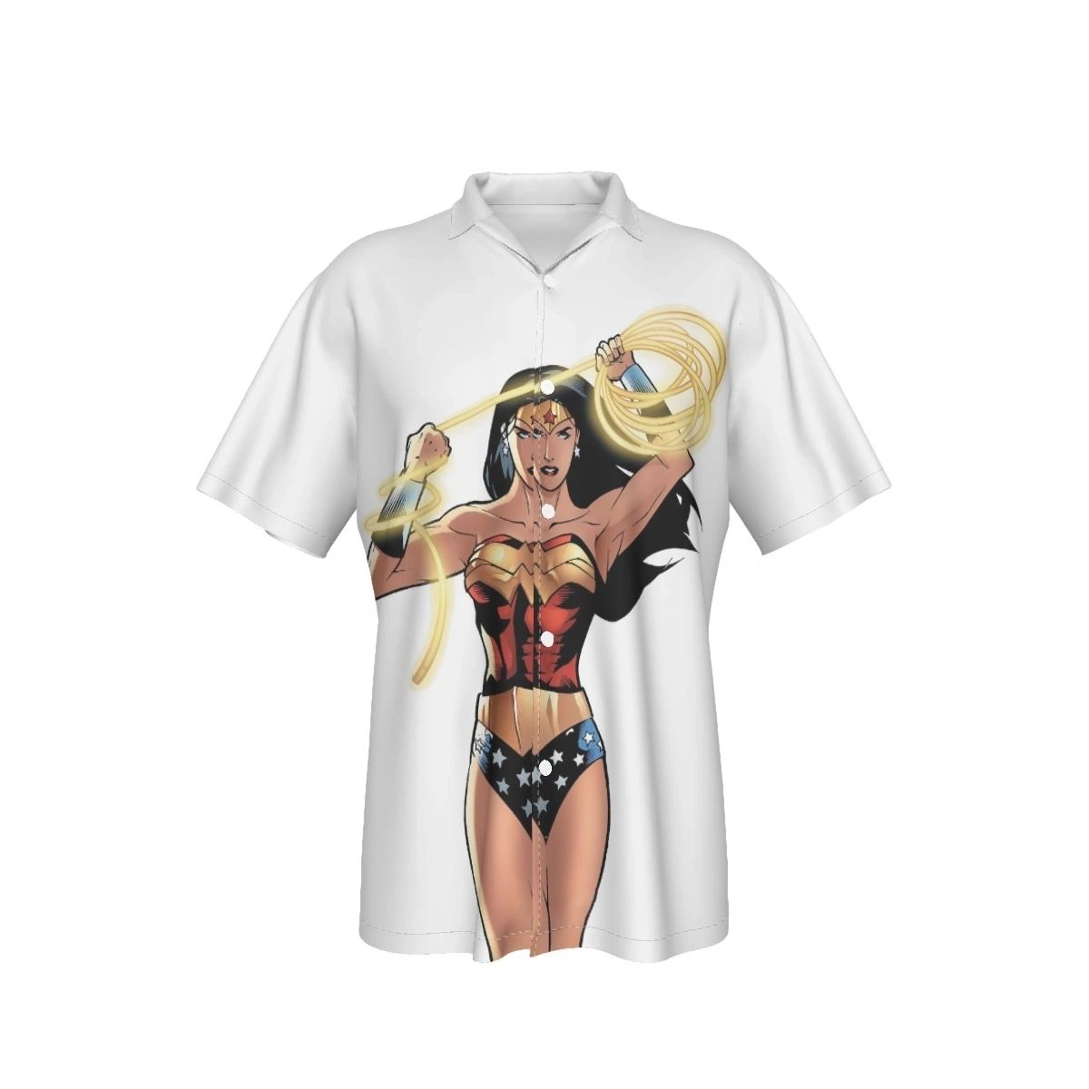 JLAZ WONDER WOMAN PIN UP ALL OVER PRINT SHIRT AND TANK